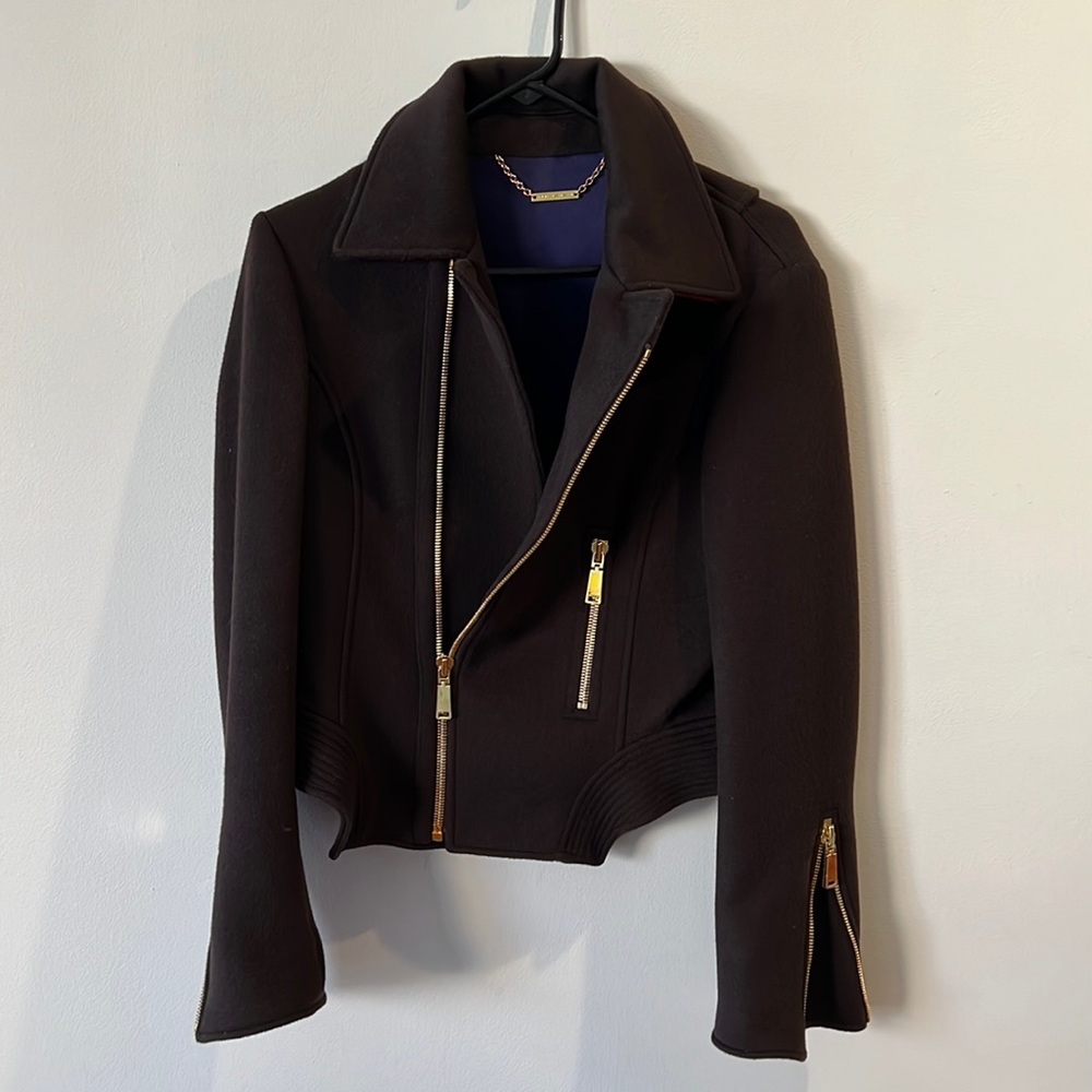 Wool Moto jacket